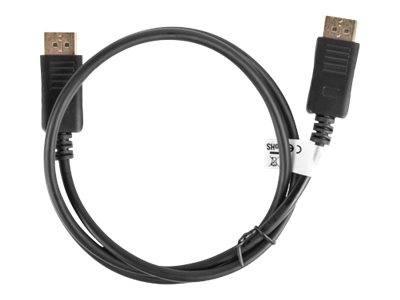 Lanberg DisplayPort Cable 19 Pin V1.2 4K, 1M | CA-DPDP-10CC-0010-BK | DisplayPort to DisplayPort - Image 4