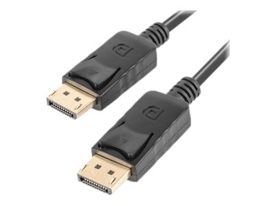 Lanberg DisplayPort Cable 19 Pin V1.2 4K, 3 m | CA-DPDP-10CC-0030-BK | DisplayPort to DisplayPort - Image 2