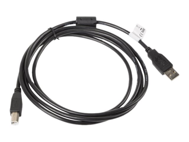 Lanberg USB Type-A to USB Type-B 2.0 Cable, 1.8 m | CA-USBA-11CC-0018-BK | USB Type-A to USB Type-B - Image 2