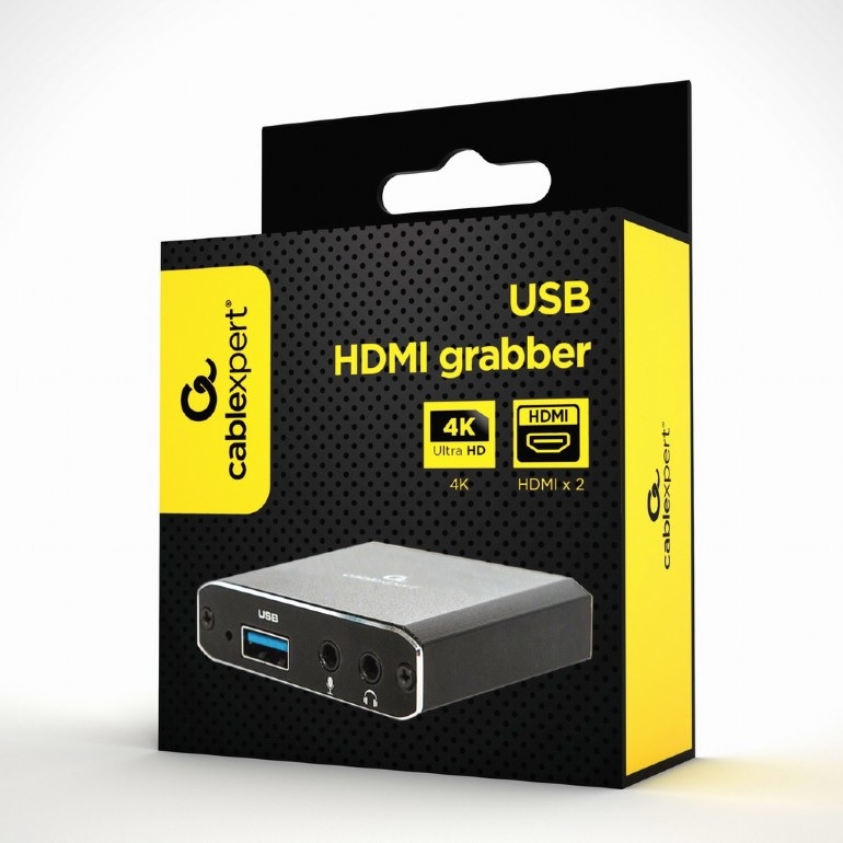 Gembird | USB HDMI grabber, 4K, pass-through HDMI | UHG-4K2-01 - Image 7