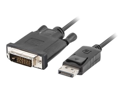 Lanberg Cable | CA-DPDV-10CU-0018-BK | DisplayPort to DVI-D | 1.8 m - Image 2