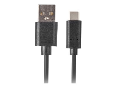 Lanberg USB Type-C to USB Type-A 2.0 Cable Black QC 3.0, 1 m | CA-USBO-20CU-0010-BK | USB Type-C to USB Type-A - Image 4