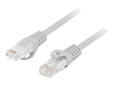 Lanberg | Patchcord Cat.6 UTP LSZH CU Fluke Passed, Grey | PCU6-10CU-0500-S | 5 m | Grey - Image 2