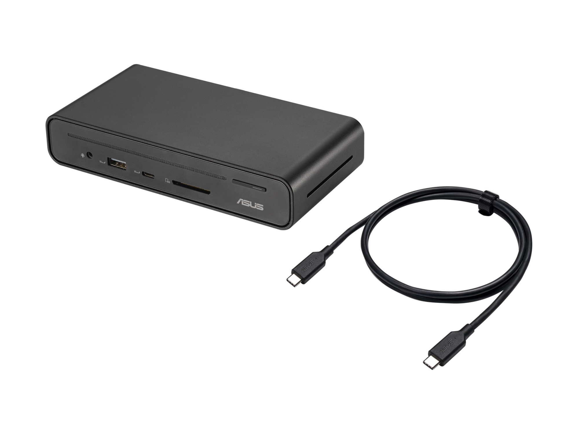 Asus Triple Display USB-C Dock Duo DC301 Duo | 90XB0A5N-BDS010 | Ethernet LAN (RJ-45) ports 1 | DisplayPorts quantity 2 | HDMI ports quantity 1 - Image 2