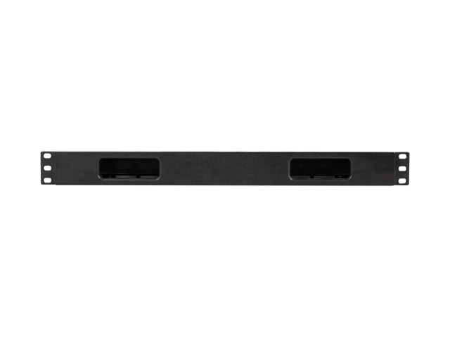 Lanberg 19" Cable managmement 1U, Type A, Plastic | AK-1703-B | Black - Image 3