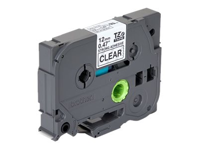 Brother | TZe-S131 Strong Adhesive Laminated Tape | Black on Clear | TZe | 8 m | 1.2 cm - Image 12