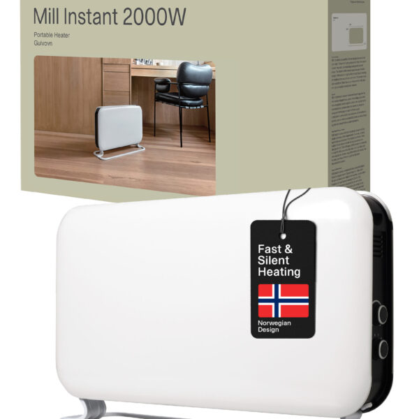 Mill | Heater | SG2000MEC | Convection Heater | 2000 W | Number of power levels 3 | Suitable for rooms up to 5-20 m² | White | N/A