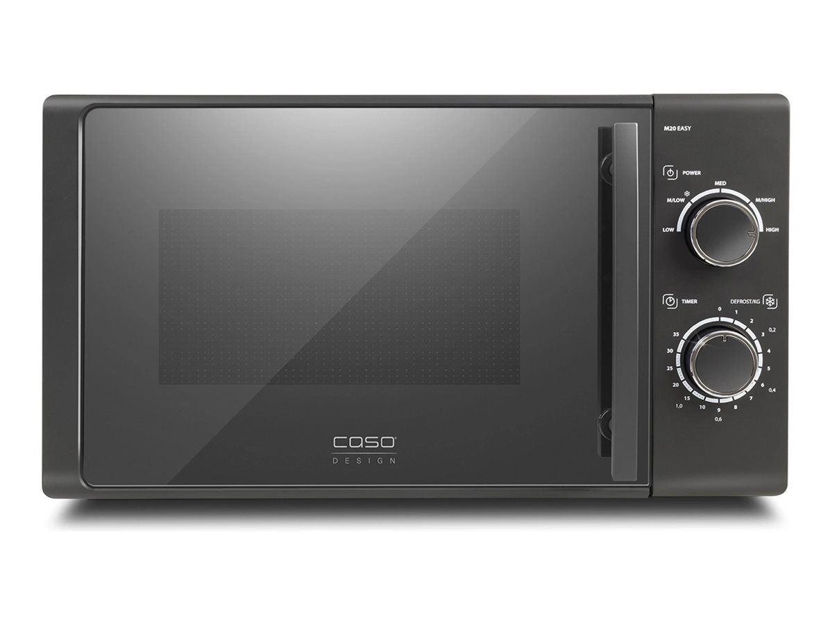 Caso | Microwave oven | M20 EASY | Free standing | 20 L | 700 W | Silver - Image 2