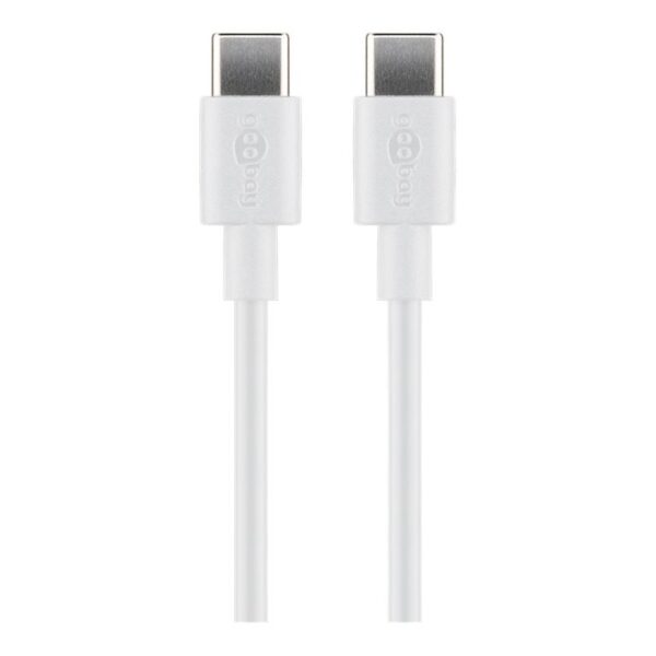 Goobay USB-C,Charging and Sync Cable, 2 m, white | Goobay
