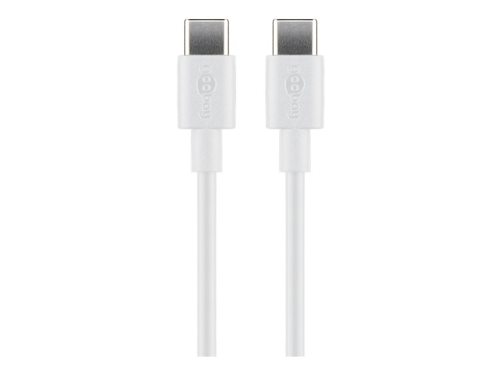 Goobay USB-C,Charging and Sync Cable, 2 m, white | Goobay