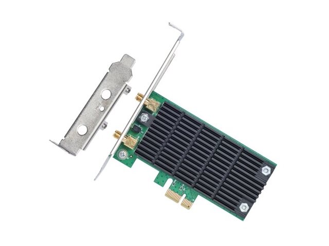TP-LINK Archer T4E Dual Band PCI Express Adapter 2.4GHz/5GHz, 802.11ac, 300+867 Mbps, 2xDetachable antennas - Image 9