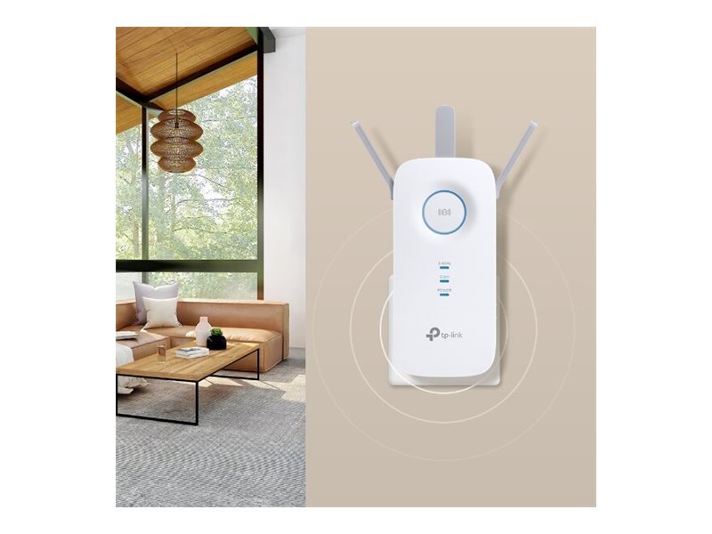 TP-LINK | AC1900 Wi-Fi Range Extender | RE550 | 802.11ac | 2GHz/5GHz | 600+1300 Mbit/s | 10/100/1000 Mbit/s | Ethernet LAN (RJ-45) ports 1 | MU-MiMO No | no PoE | Antenna type 3xExternal | No - Image 15