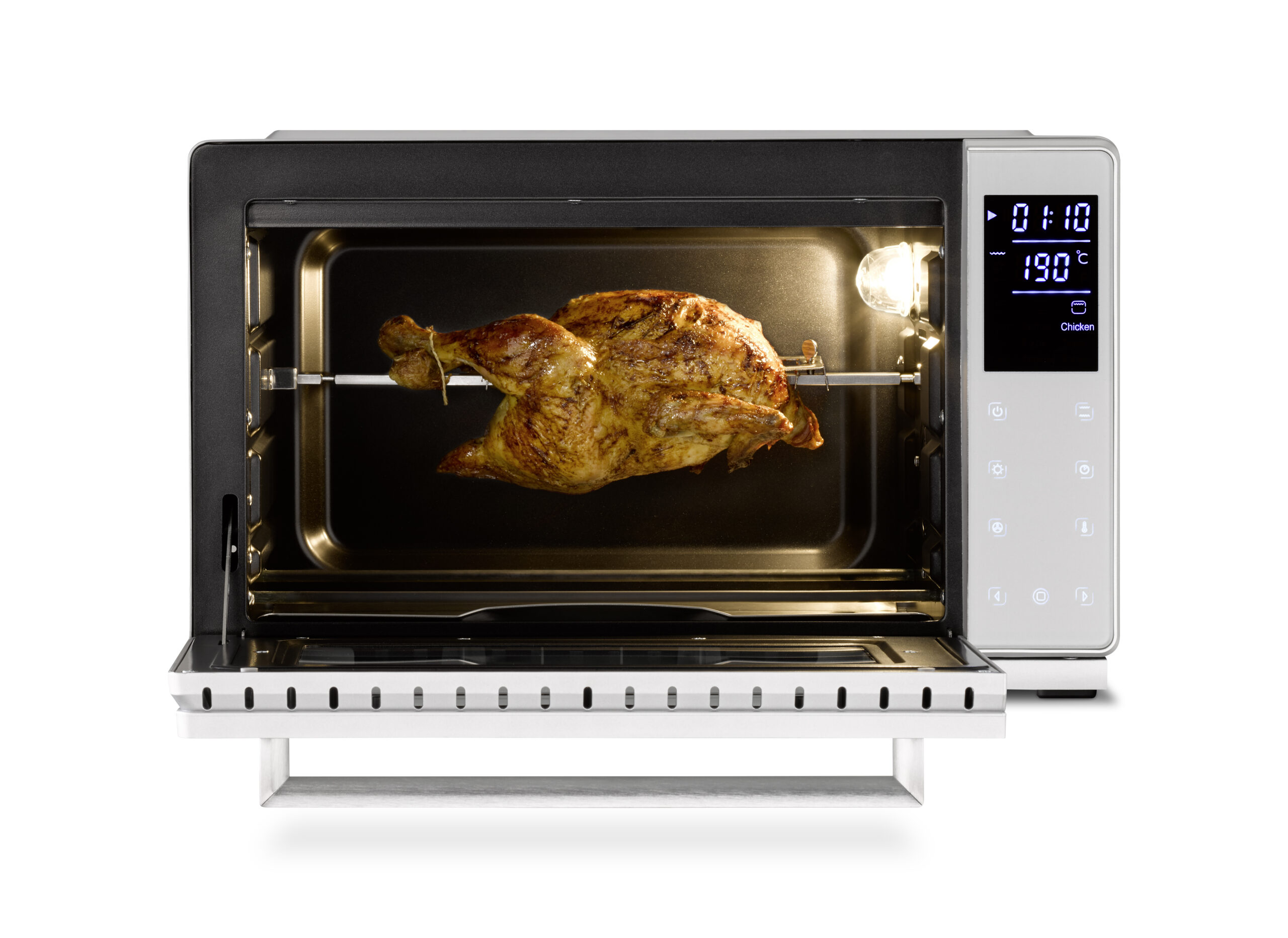 Caso | Compact oven | Bake & Style 26 Touch | Easy Clean | Compact | 1500 W | Silver - Image 4