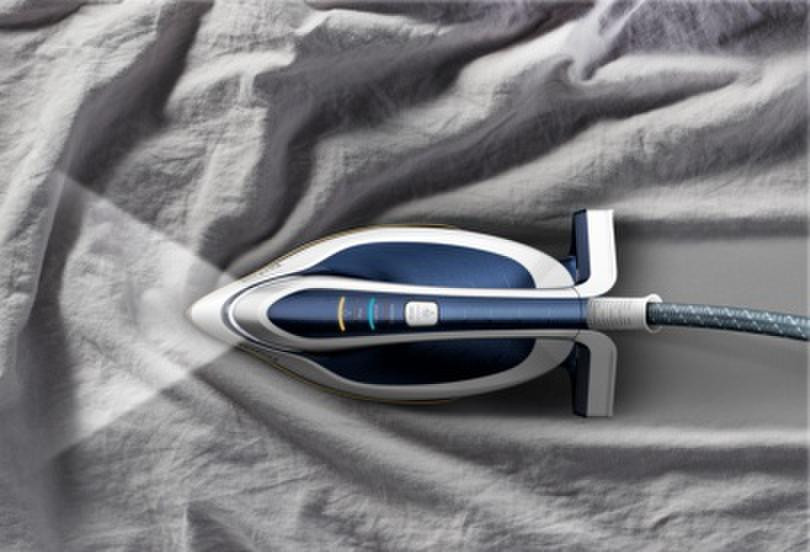 TEFAL | Steam Station | GV9812 Pro Express | 3000 W | 1.2 L | 8.1 bar | Auto power off | Vertical steam function | Calc-clean function | Blue - Image 8