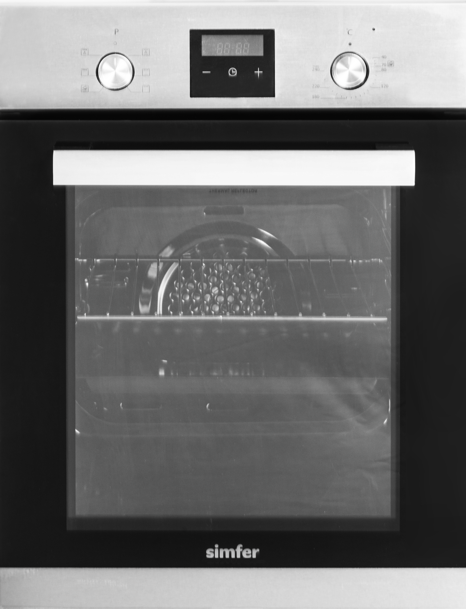 Simfer Oven | 4207BERIM.1 | 47 L | Multifunctional | Manual | Pop-up knobs | Height 54.1 cm | Width 45 cm | Stainless Steel