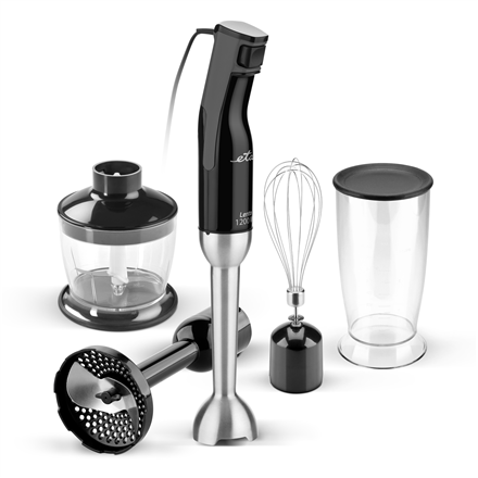 ETA | Lento ETA401790000 | Hand Blender | 1200 W | Chopper | Black/Stainless Steel