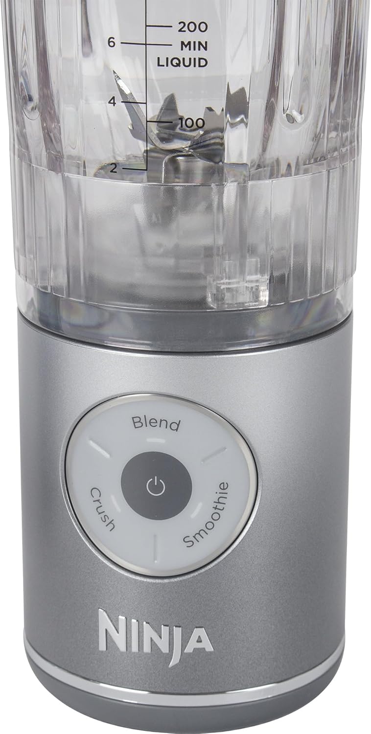 NINJA Blast Max Blender | BC251EUSL | Portable | Jar material Plastic | Jar capacity 0.57 L | Ice crushing | Silver - Image 3