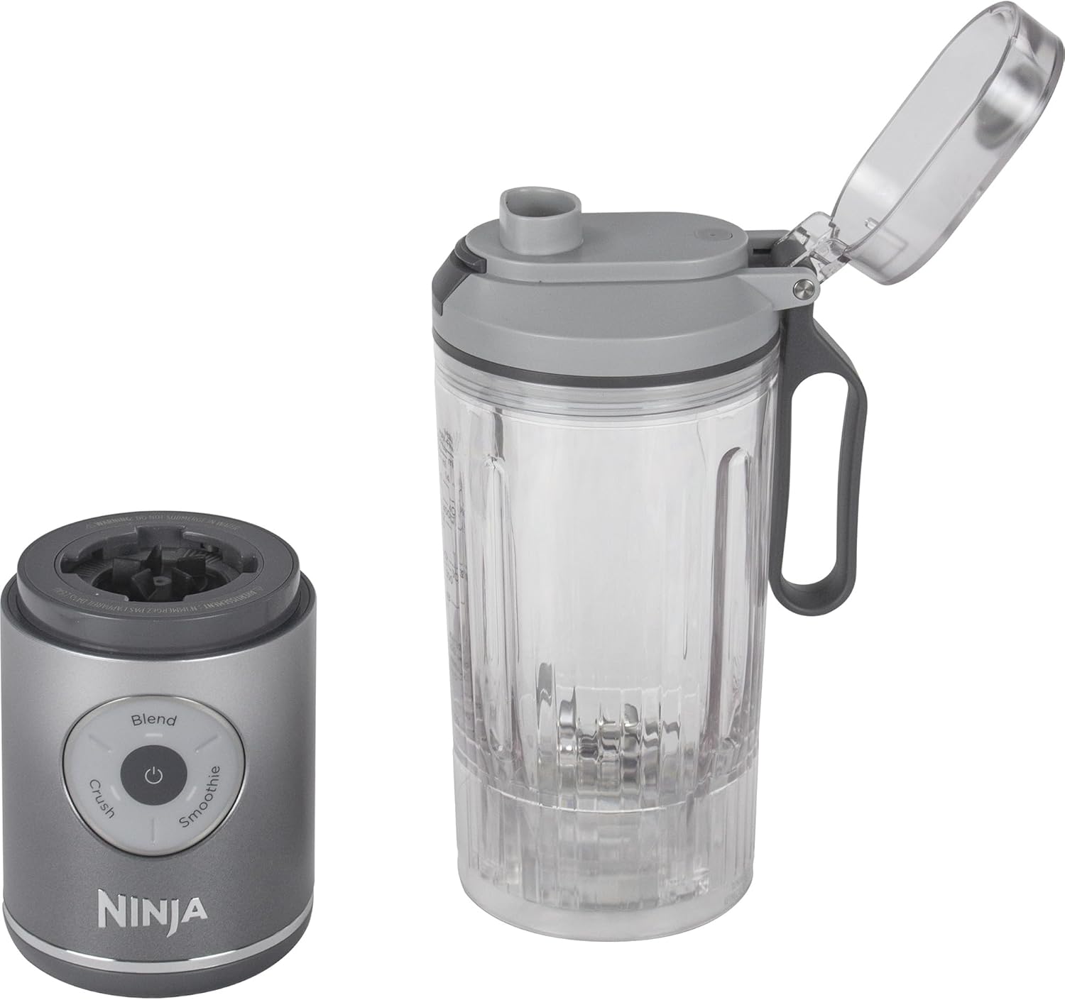 NINJA Blast Max Blender | BC251EUSL | Portable | Jar material Plastic | Jar capacity 0.57 L | Ice crushing | Silver - Image 5