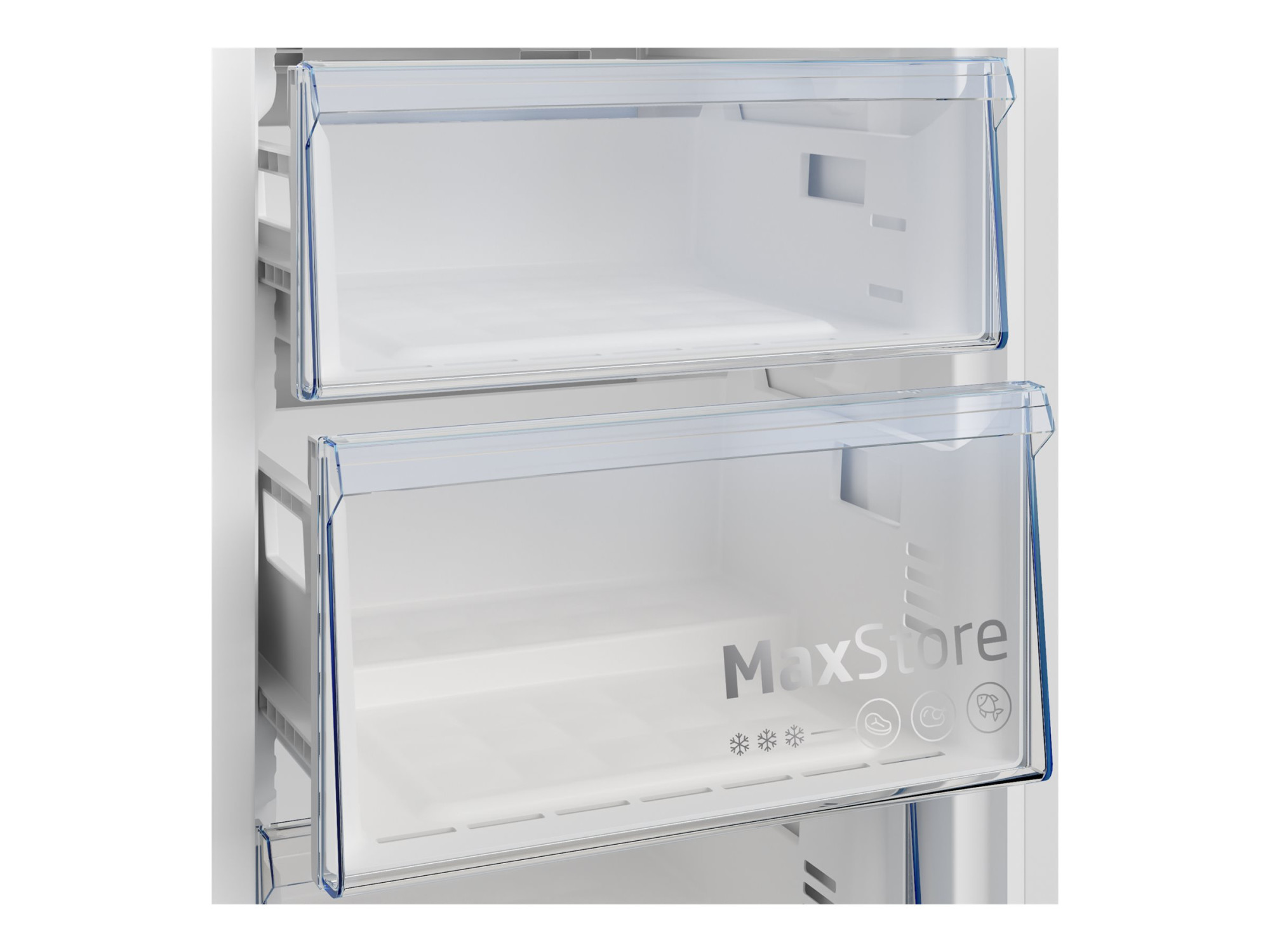 Beko B5RMFNE314X Freezer, E, Larder, Height 186.5cm, Capacity 286L, Grey | BEKO - Image 4