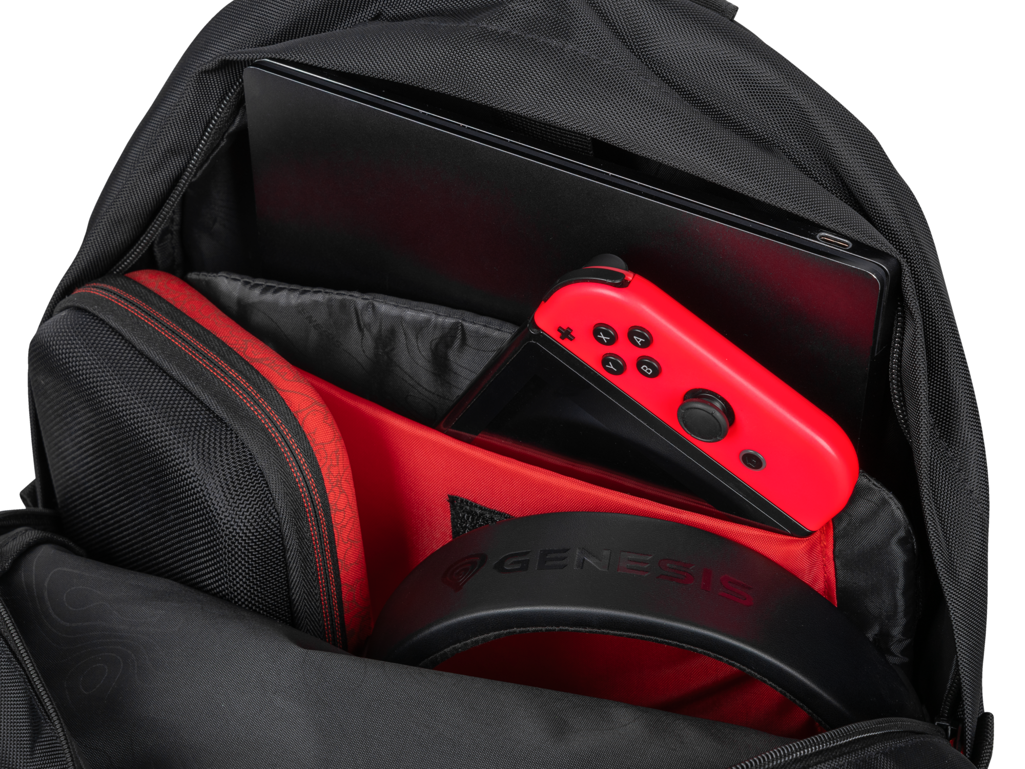 Genesis Pallad 200 | Fits up to size 14.1 " | Backpack | Black | Shoulder strap - Image 10