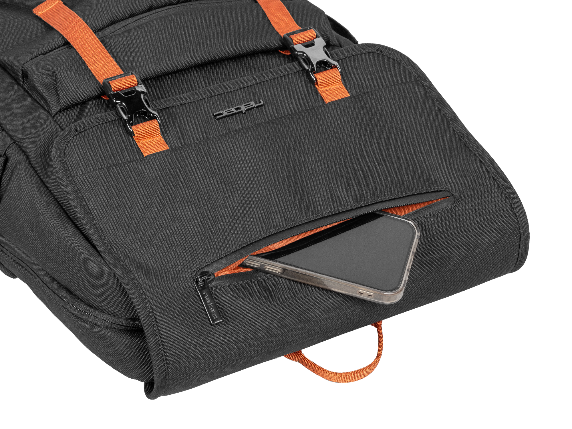Natec | Niala | Backpack | Fits up to size 15.6 " | Backpack | Black/Orange - Image 12