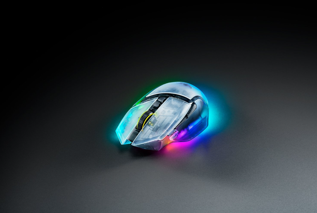 Razer Gaming Mouse | Basilisk V3 Pro 35K | Wireless | Phantom White Edition - Image 12