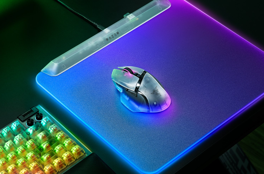 Razer Gaming Mouse | Basilisk V3 Pro 35K | Wireless | Phantom White Edition - Image 14