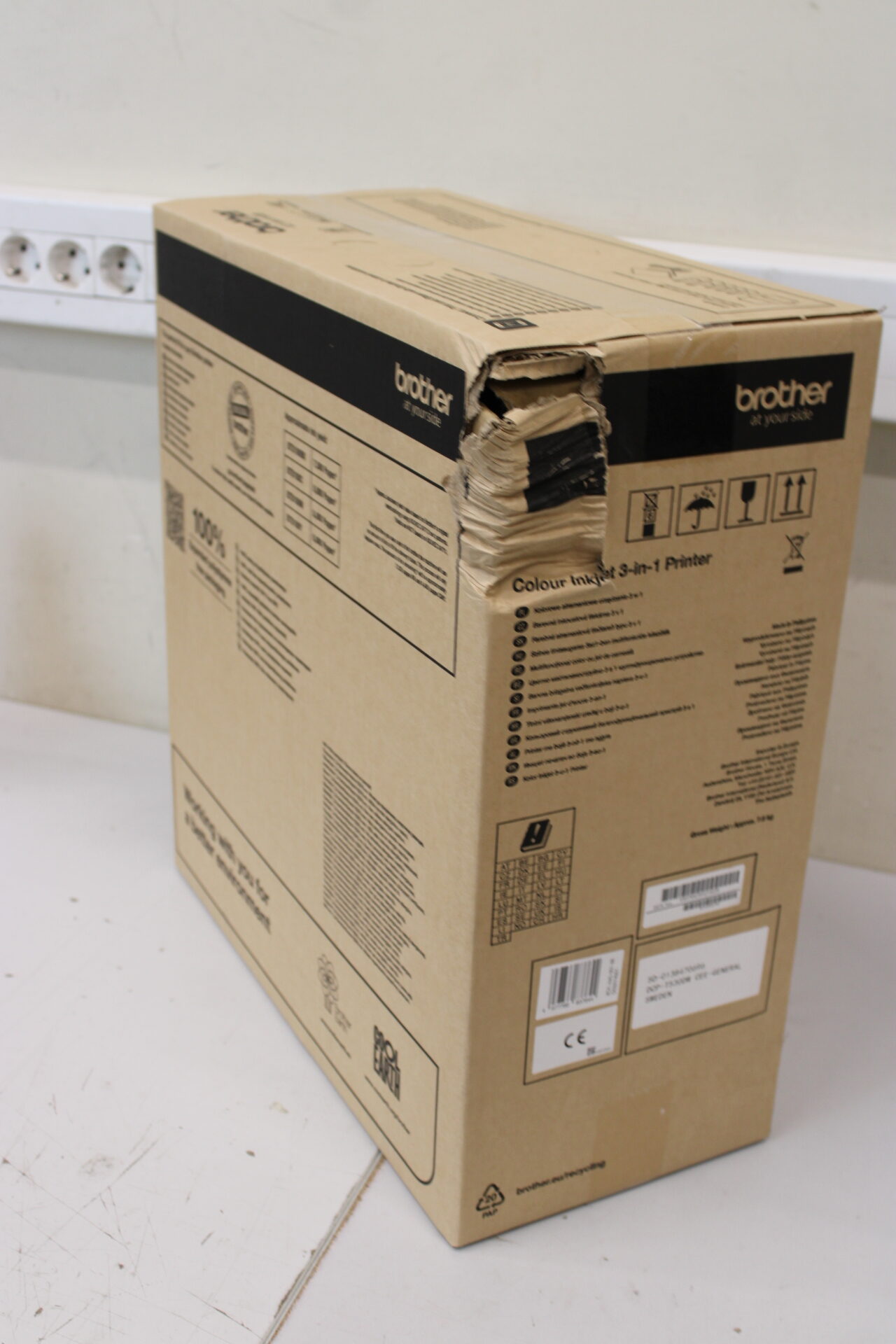 SALE OUT. Brother DCP-T530DW 3-in-1 Wireless Inkjet Printer | Brother DCP-T530DW | Inkjet | Colour | A4 | Wi-Fi | Black | DAMAGED PACKAGING - Image 3