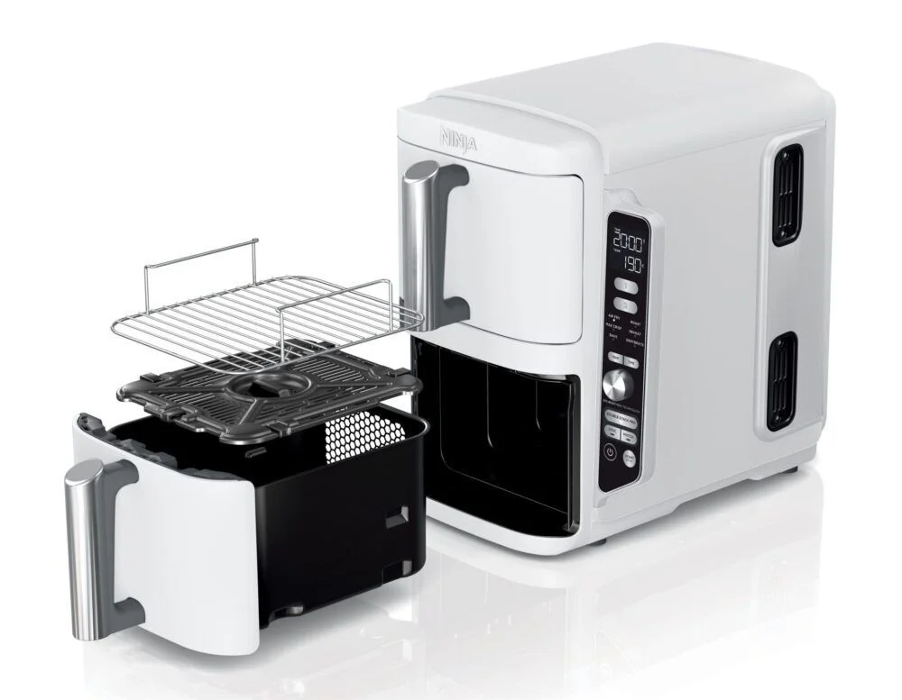 NINJA | Double Stack XL 2-Drawer Air Fryer | SL400EUWH | Power 2470 W | Capacity 9.5 L | White