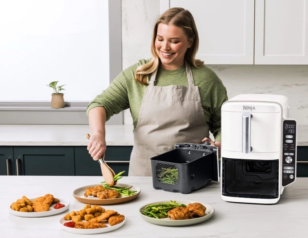 NINJA | Double Stack XL 2-Drawer Air Fryer | SL400EUWH | Power 2470 W | Capacity 9.5 L | White - Image 2