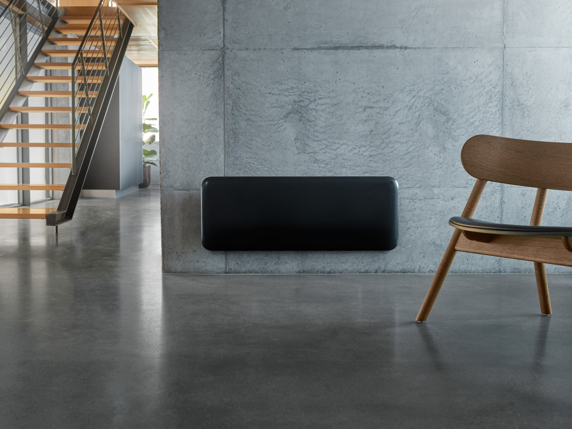 Mill Invisible Smart WiFi Heater | PA1300WIFI4B | Panel Heater | 1300 W | Suitable for rooms up to 15-19 m² | Black | IPX4 - Image 2