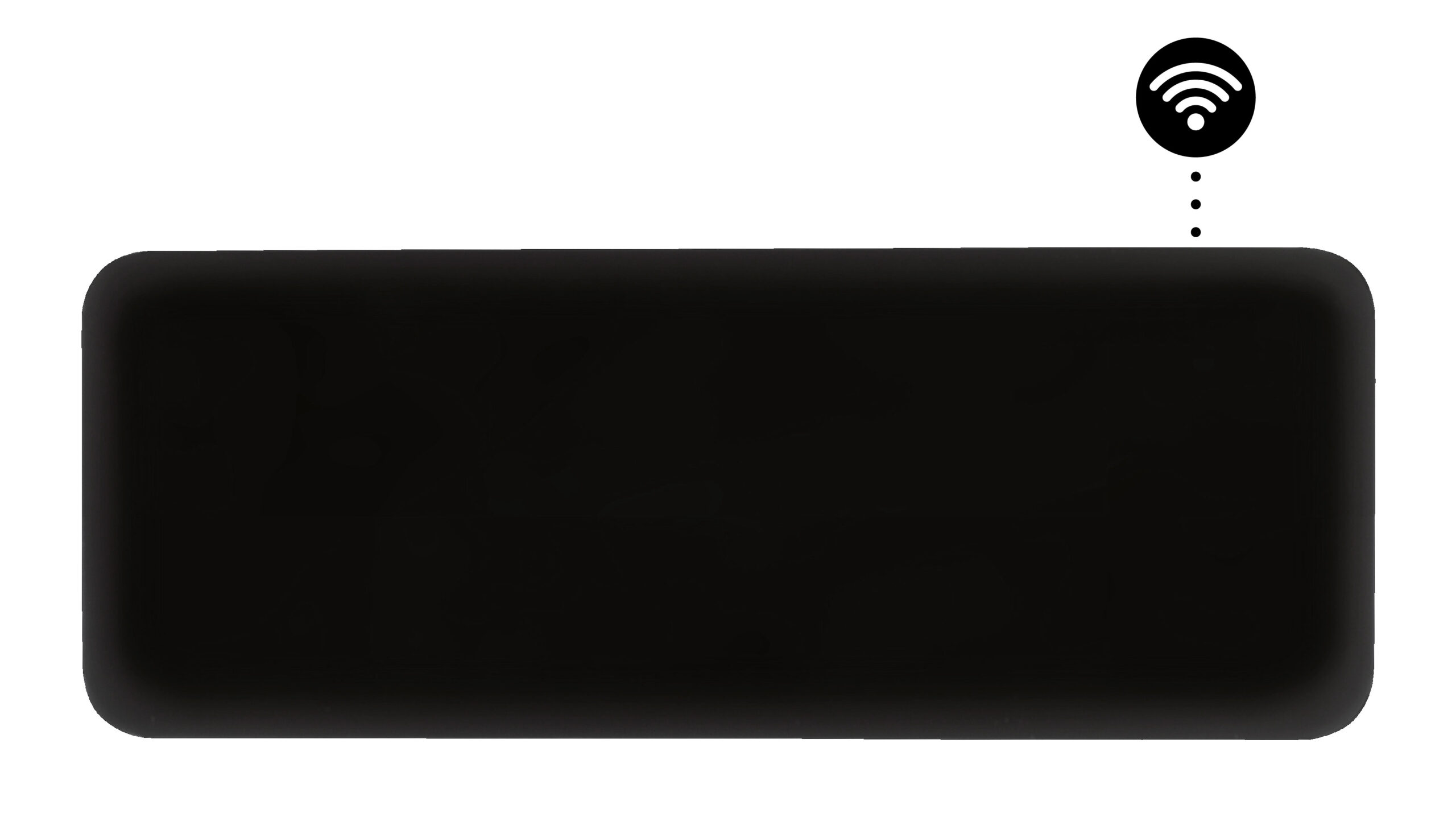 Mill Invisible Smart WiFi Heater | PA1300WIFI4B | Panel Heater | 1300 W | Suitable for rooms up to 15-19 m² | Black | IPX4 - Image 3