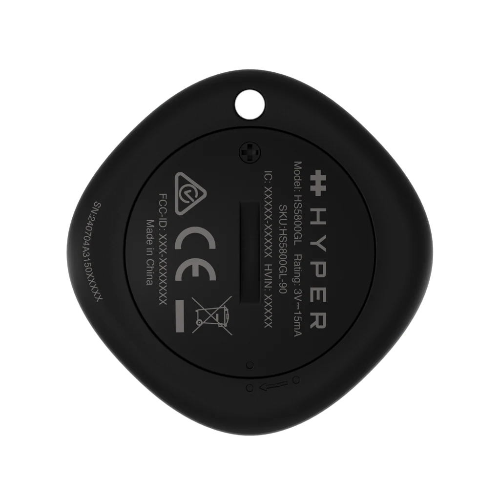 Hyper | HyperShield Universal Find My Locator/Tracker | HS5800BKGL | Black - Image 3