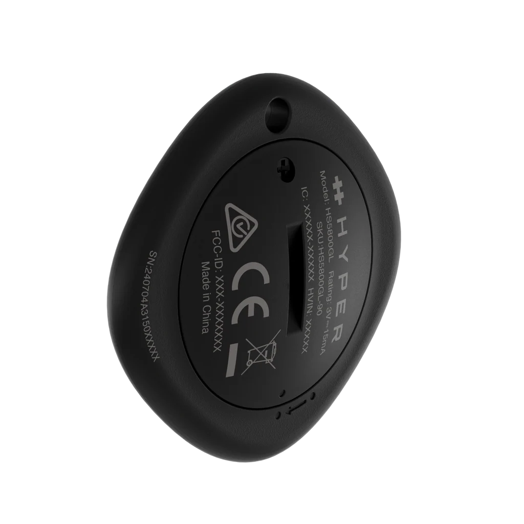 Hyper | HyperShield Universal Find My Locator/Tracker | HS5800BKGL | Black - Image 6