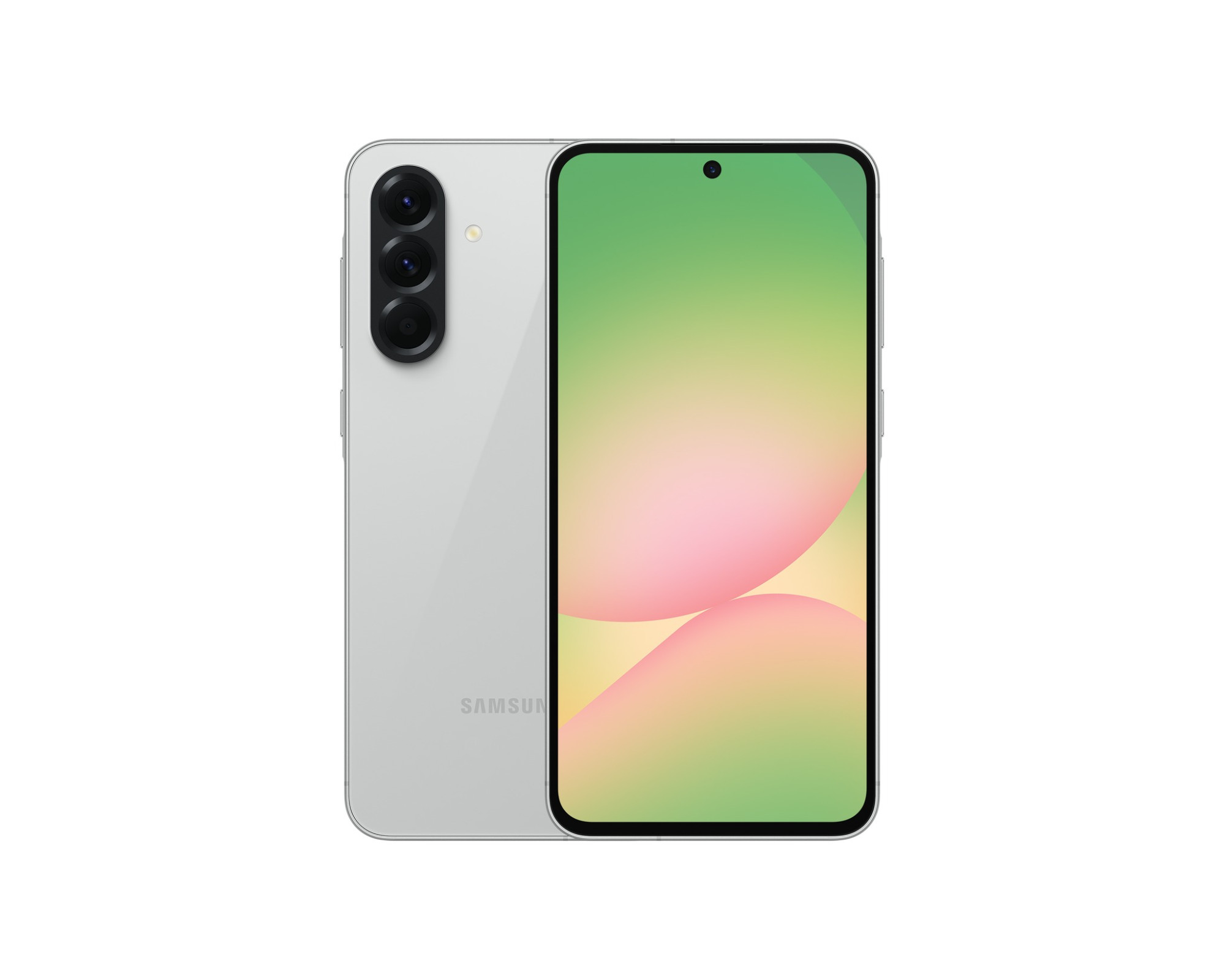 Samsung Galaxy | A56 A566 | Light Grey | 6.7 " | Super AMOLED | 1080 x 2340 pixels | Internal RAM 8 GB | 128 GB | Dual SIM | 4G | 5G | Main camera resolution 50+12+5 MP | Secondary camera resolution 12 MP | Android | 15 | 5000 mAh