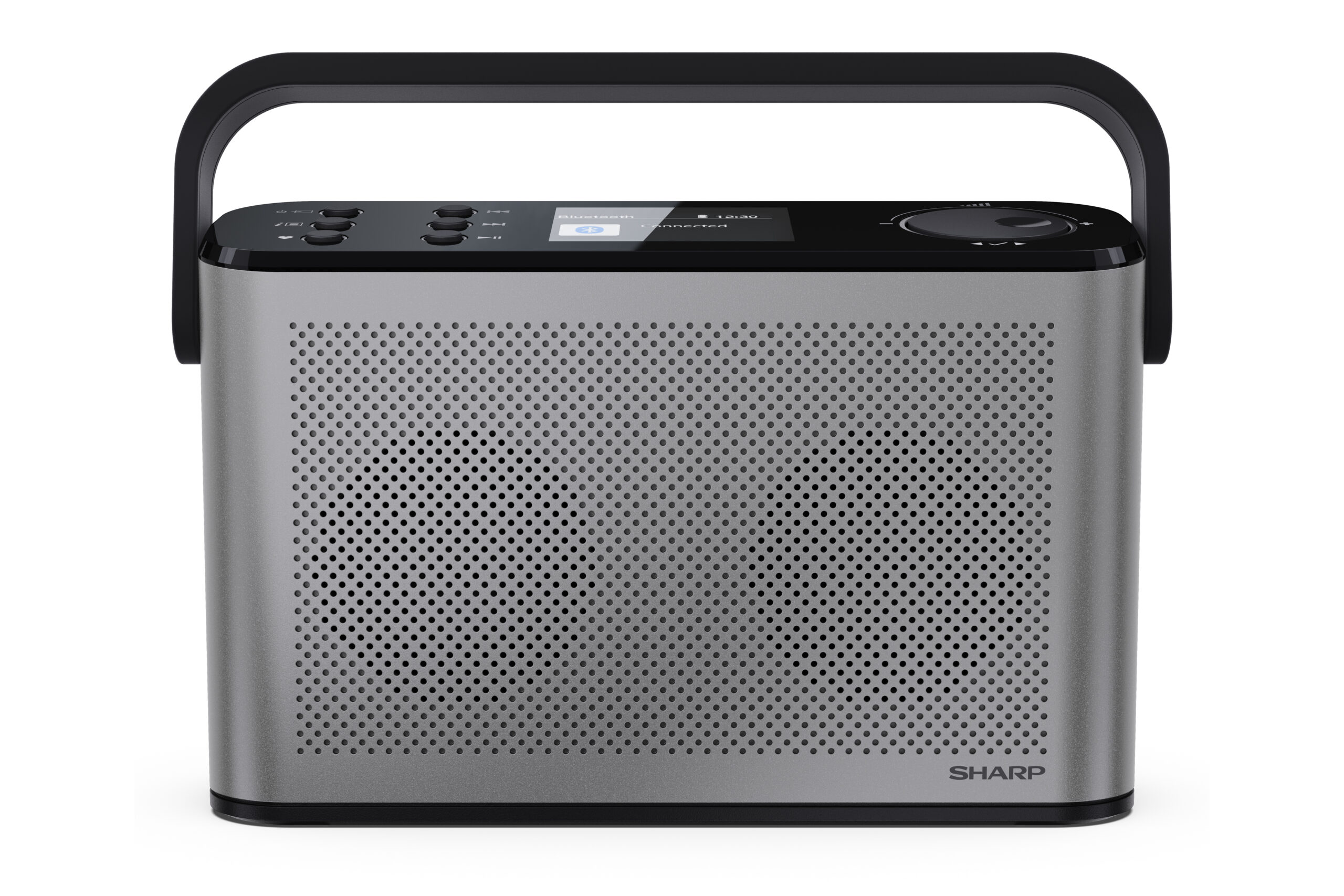 Sharp OSAKA Stereo Portable Digital Radio | DR-P540(GY) | USB port | Bluetooth | FM radio | Wireless connection - Image 3