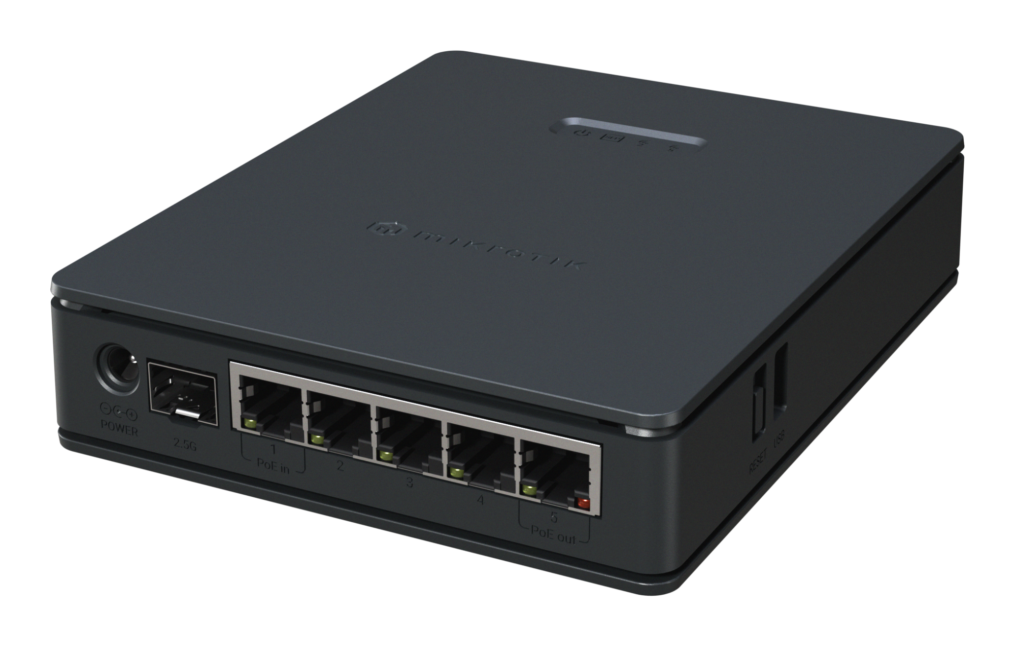 MikroTik RouterOS L4 International version | hAP ax S | 802.11ax | 10/100/1000 Mbit/s | Ethernet LAN (RJ-45) ports 5 | Mesh Support No | MU-MiMO No | No mobile broadband - Image 2