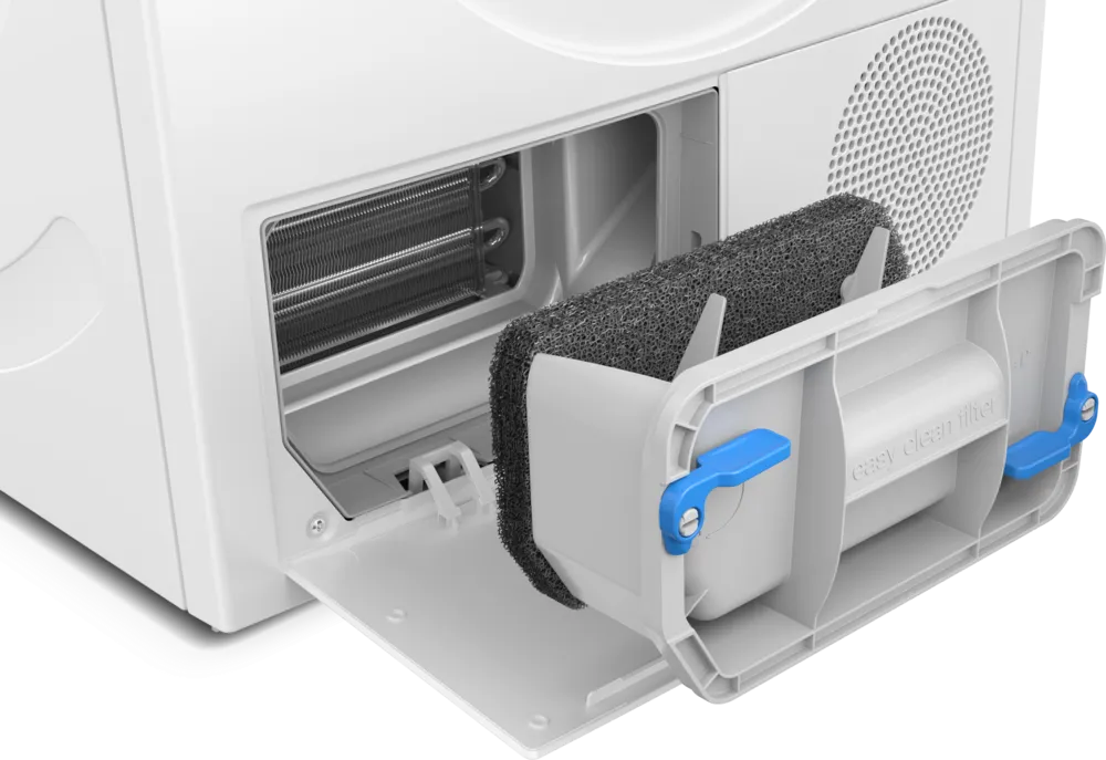 Bosch Dryer machine with heat pump | WTH85V0MSN | Energy efficiency class E | Front loading | 8 kg | LED | Depth 61 cm | White - Image 6