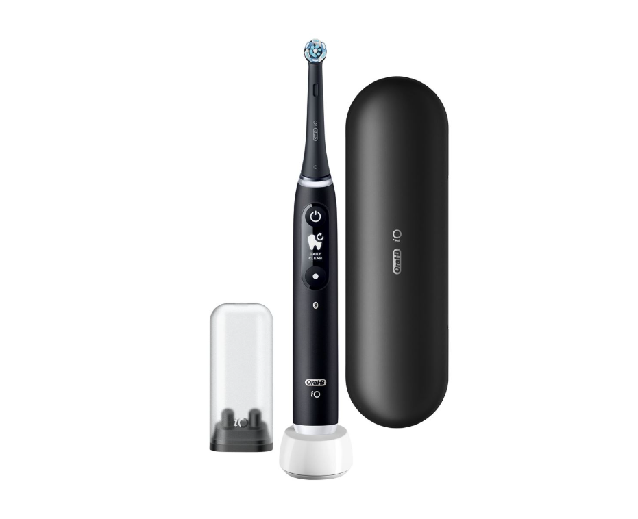 Oral-B Electric Toothbrush | iO6s | Rechargeable | For adults | Number of brush heads included 1 | Number of teeth brushing modes 4 | Black Lava - Image 2