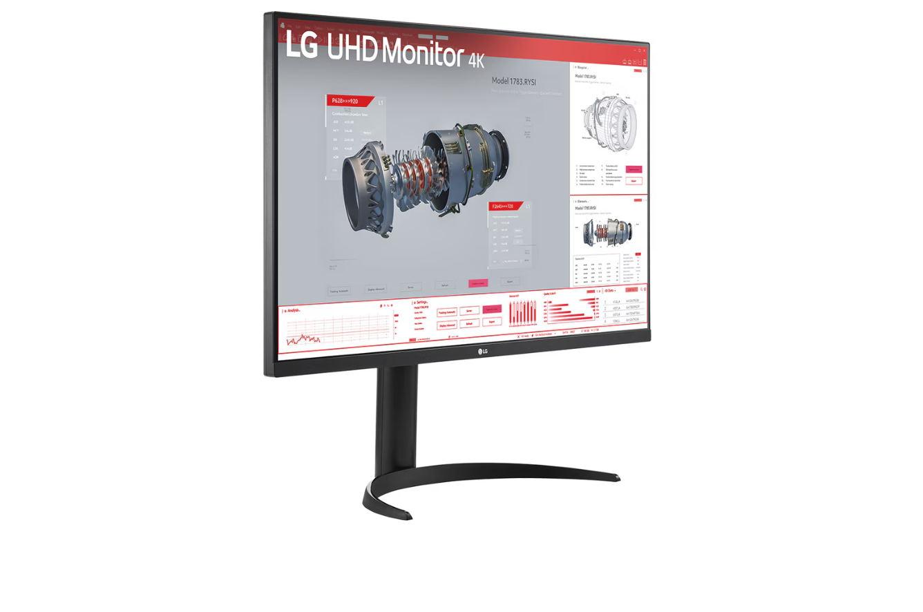 LG 32BR55UK-B | 31.5 " | VA | UHD | 16:9 | 60 Hz | 4 ms | 3840 x 2160 pixels | 250 cd/m² | HDMI ports quantity 2 - Image 3