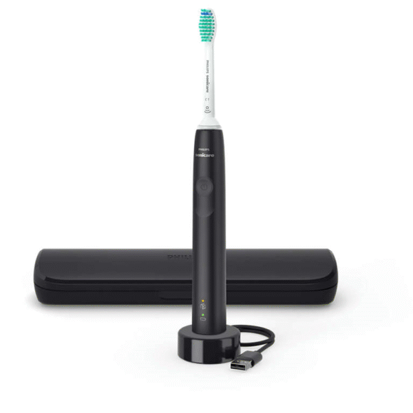 Philips Electric Toothbrush HX3673/14 Sonicare 3100 Sonic Rechargeable For adults Number of brush heads included 1 Black Number of teeth brushing modes 1 Sonic technology