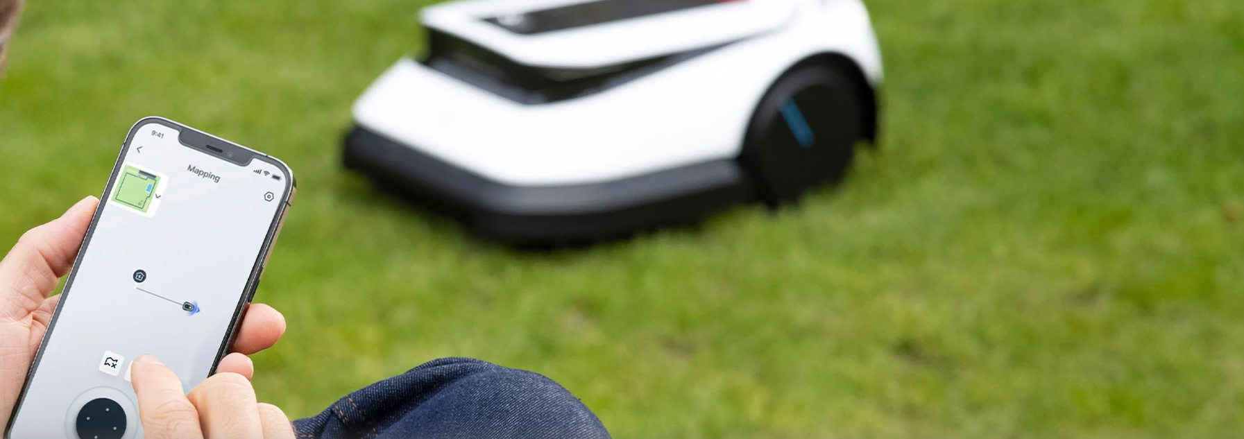 Ecovacs | Lawn Mower | GOAT G1-2000 | Mowing Area 2000 m² | WiFi APP Yes | Maximum Incline 45 % | Waterproof IPX4 | 59 dB | 8700 mAh - Image 4