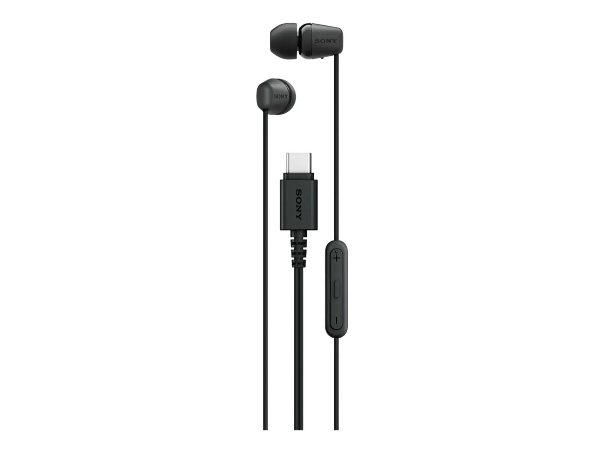 Sony Earbuds | IER‑EX15C | Wired | In-ear | Microphone | Black - Image 2