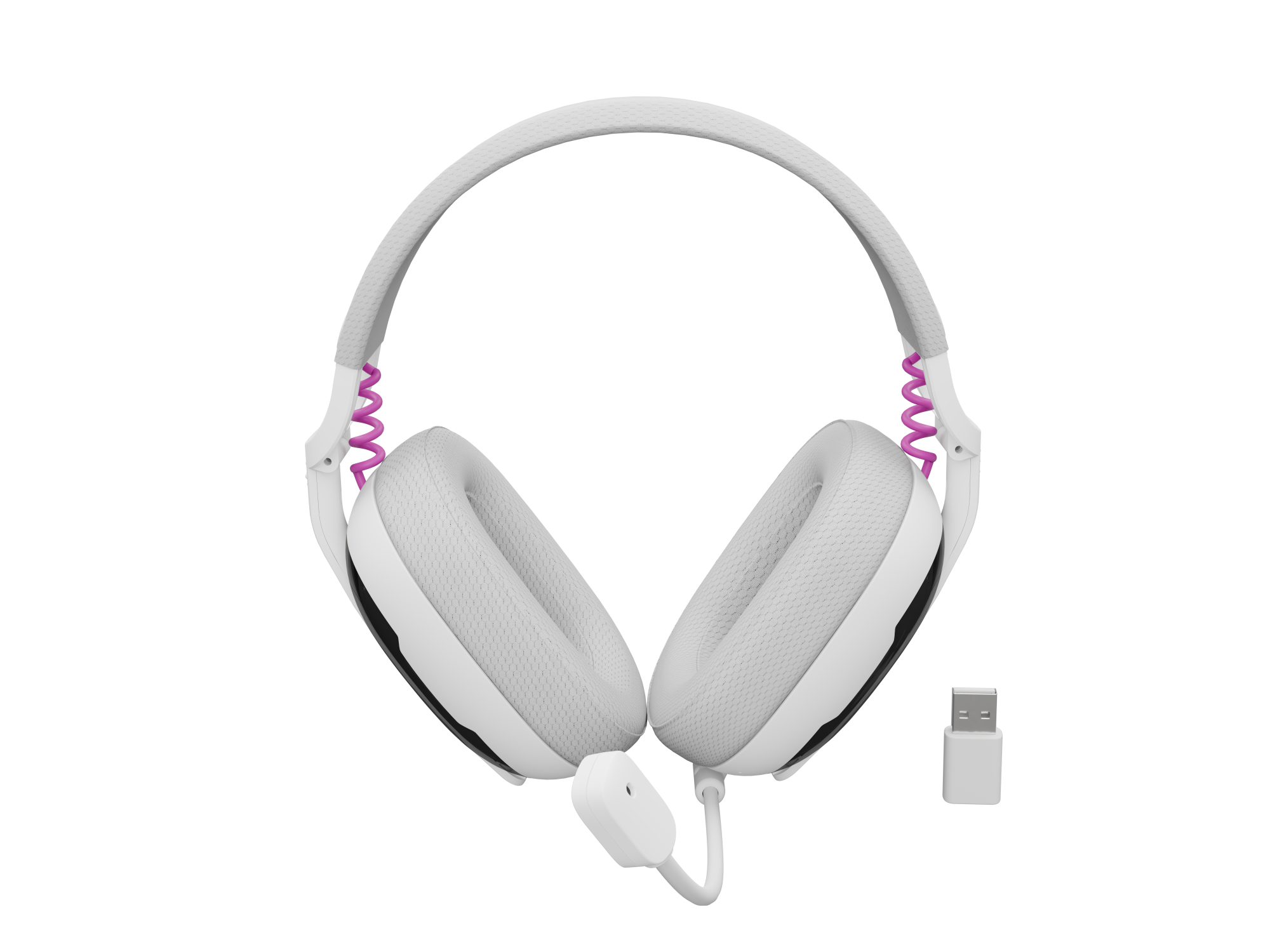 Genesis Gaming Headset | Fury Fukiya F6 | Bluetooth | Over-Ear | Microphone | Wireless | White - Image 3