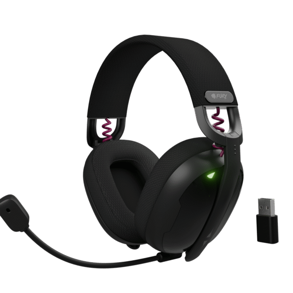 Genesis Gaming Headset | Fury Fukiya F6 | Bluetooth | Over-Ear | Microphone | Wireless | Black