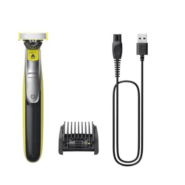 Philips Shaver | QP2734/23 OneBlade 360 | Operating time (max) 60 min | Wet & Dry | Lithium Ion | Green/Gray