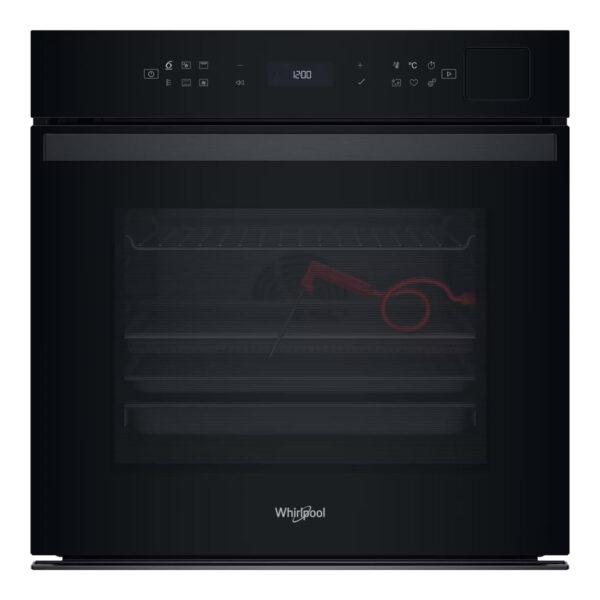 Whirlpool Oven | WOI6A8FPT1SBA | 73 L | Electric | Pyrolytic/Hydrolytic | Electronic | Steam function | Height 59.7 cm | Width 59.5 cm | Black