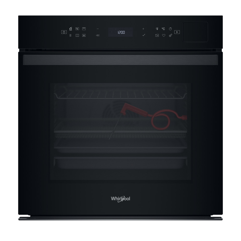 Whirlpool Oven | WOI6A8FPT1SBA | 73 L | Electric | Pyrolytic/Hydrolytic | Electronic | Steam function | Height 59.7 cm | Width 59.5 cm | Black - Image 2