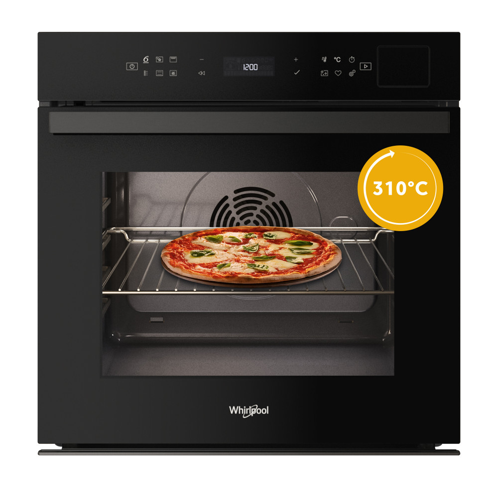 Whirlpool Oven | WOI6A8FPT1SBA | 73 L | Electric | Pyrolytic/Hydrolytic | Electronic | Steam function | Height 59.7 cm | Width 59.5 cm | Black - Image 5