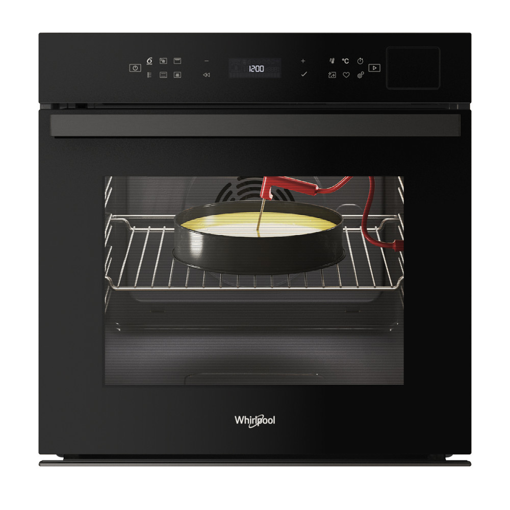 Whirlpool Oven | WOI6A8FPT1SBA | 73 L | Electric | Pyrolytic/Hydrolytic | Electronic | Steam function | Height 59.7 cm | Width 59.5 cm | Black - Image 6